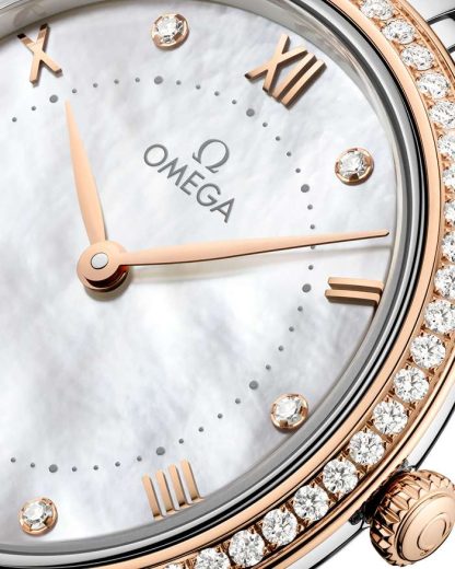 Omega De Ville Prestige 30 mm, aço - ouro Sedna™ em aço - ouro Sedna™ 434.25.30.60.55.001 - Image 3
