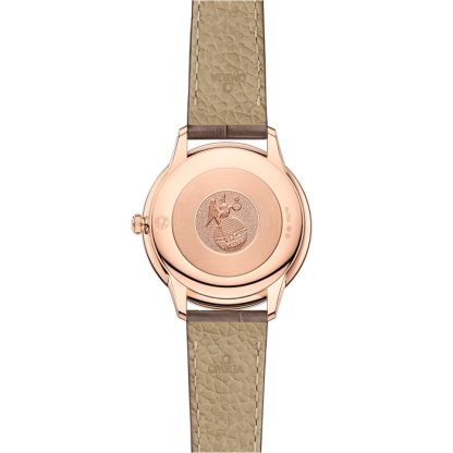 Omega De Ville Prestige 30 mm, ouro Sedna™ em bracelete de pele 434.53.30.60.55.001 - Image 2