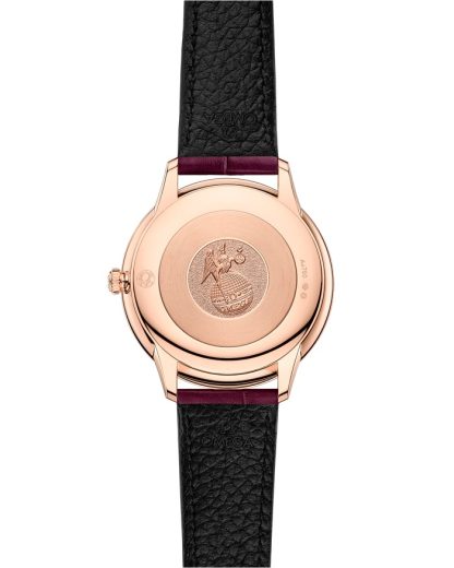 Omega De Ville Prestige 30 mm, ouro Sedna™ em bracelete de pele 434.58.30.60.55.001 - Image 2