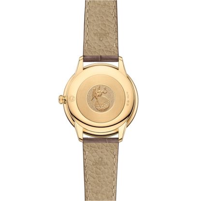 Omega De Ville Prestige 30 mm, ouro amarelo em bracelete de pele 434.53.30.60.55.002 - Image 2
