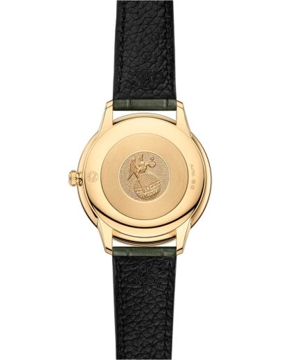Omega De Ville Prestige 30 mm, ouro amarelo em bracelete de pele 434.58.30.60.55.002 - Image 2