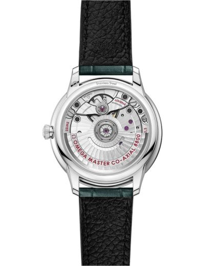 Omega De Ville Prestige 34 mm, aço em bracelete de pele 434.13.34.20.60.001 - Image 2