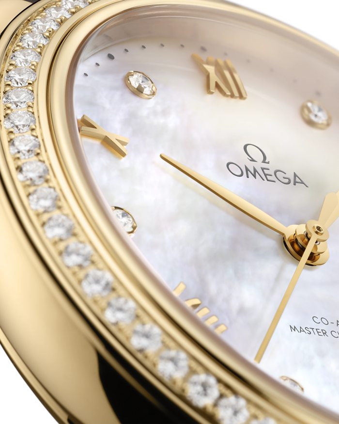 Omega De Ville Prestige 34 mm, ouro amarelo em bracelete de pele 434.58.34.20.55.002 - Image 3