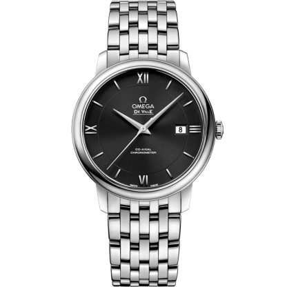 Omega De Ville Prestige 39,5 mm, aço em aço 424.10.40.20.01.001