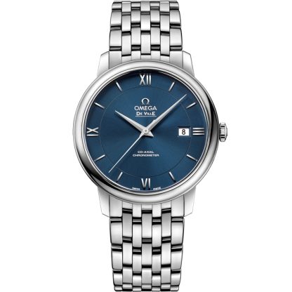 Omega De Ville Prestige 39,5 mm, aço em aço 424.10.40.20.03.001