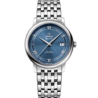 Omega De Ville Prestige 39,5 mm, aço em aço 424.10.40.20.03.002