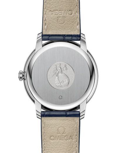 Omega De Ville Prestige 39,5 mm, aço em bracelete de pele 424.13.40.20.03.004 - Image 2