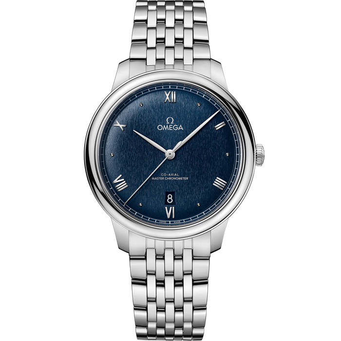 Omega De Ville Prestige 40 mm, aço em aço 434.10.40.20.03.001