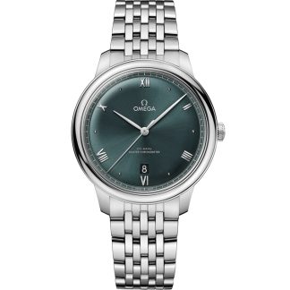 Omega De Ville Prestige 40 mm, aço em aço 434.10.40.20.10.001