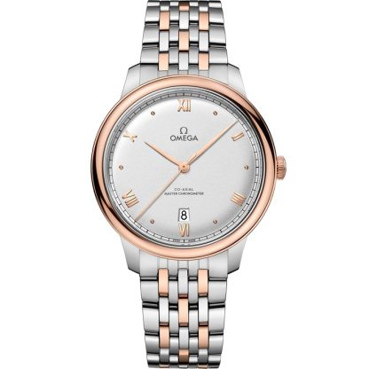 Omega De Ville Prestige 40 mm, aço - ouro Sedna™ em aço - ouro Sedna™ 434.20.40.20.02.001
