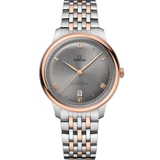 Omega De Ville Prestige 40 mm, aço - ouro Sedna™ em aço - ouro Sedna™ 434.20.40.20.06.001
