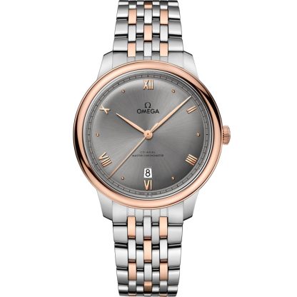 Omega De Ville Prestige 40 mm, aço - ouro Sedna™ em aço - ouro Sedna™ 434.20.40.20.06.001