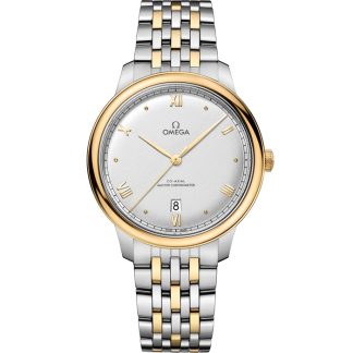 Omega De Ville Prestige 40 mm, aço - ouro amarelo em aço - ouro amarelo 434.20.40.20.02.002