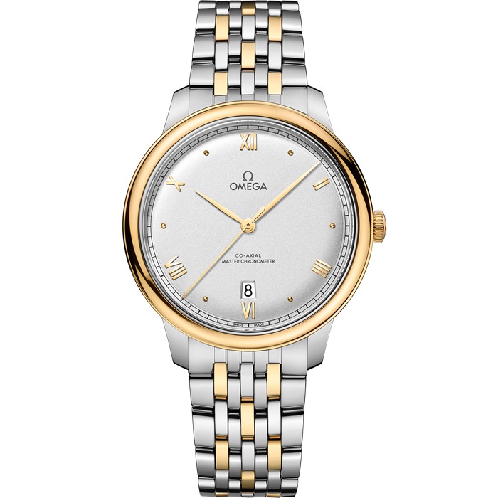 Omega De Ville Prestige 40 mm, aço - ouro amarelo em aço - ouro amarelo 434.20.40.20.02.002