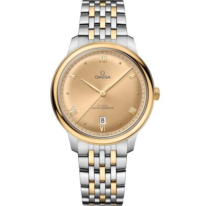 Omega De Ville Prestige 40 mm, aço - ouro amarelo em ouro amarelo 434.20.40.20.08.001