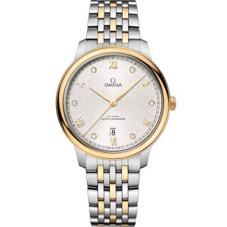 Omega De Ville Prestige 40 mm, aço - ouro amarelo em ouro amarelo 434.20.40.20.52.001