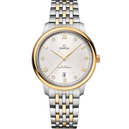 Omega De Ville Prestige 40 mm, aço - ouro amarelo em ouro amarelo 434.20.40.20.52.001