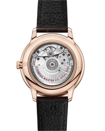Omega De Ville Prestige 40 mm, ouro Sedna™ em bracelete de pele 434.53.40.20.02.001 - Image 2