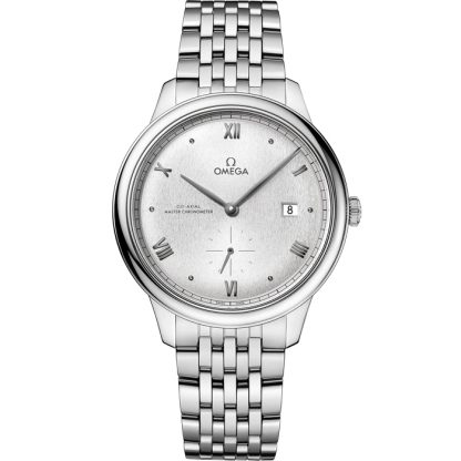Omega De Ville Prestige 41 mm, aço em aço 434.10.41.20.02.001