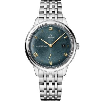 Omega De Ville Prestige 41 mm, aço em aço 434.10.41.20.10.001