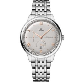 Omega De Ville Prestige 41 mm, aço em aço 434.10.41.21.06.001
