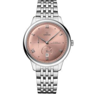 Omega De Ville Prestige 41 mm, aço em aço 434.10.41.21.10.001