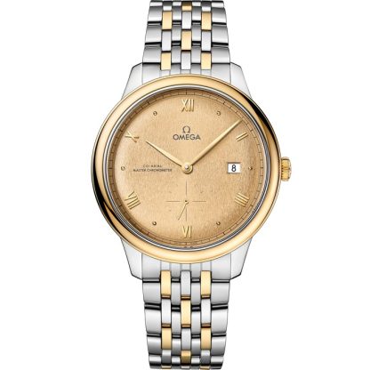 Omega De Ville Prestige 41 mm, aço - ouro amarelo em aço - ouro amarelo 434.20.41.20.08.001