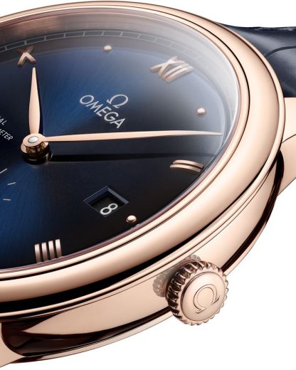 Omega De Ville Prestige 41 mm, ouro Sedna™ em bracelete de pele 434.53.41.20.03.001 - Image 3