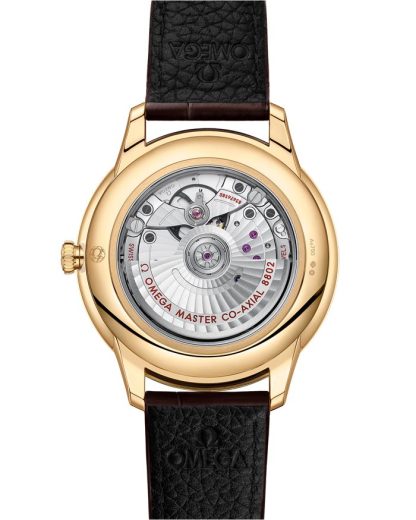Omega De Ville Prestige 41 mm, ouro amarelo em bracelete de pele 434.53.41.20.02.001 - Image 2