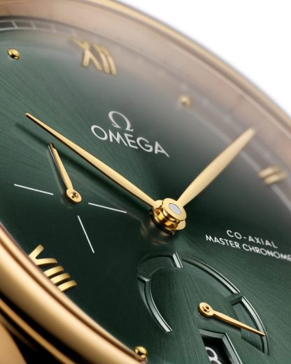 Omega De Ville Prestige 41 mm, ouro amarelo em bracelete de pele 434.53.41.21.10.001 - Image 3