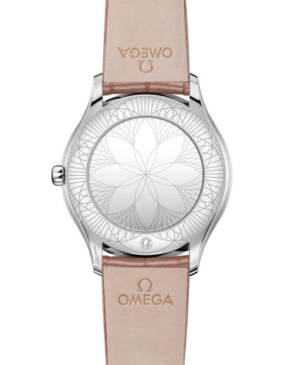 Omega De Ville Trésor 36 mm, aço em bracelete de pele 428.18.36.60.05.002 - Image 2