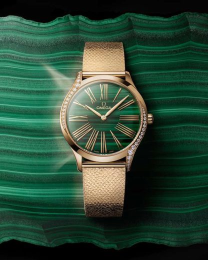 Omega De Ville Trésor 36 mm, ouro Moonshine™ em ouro Moonshine™ 428.55.36.60.99.003 - Image 4