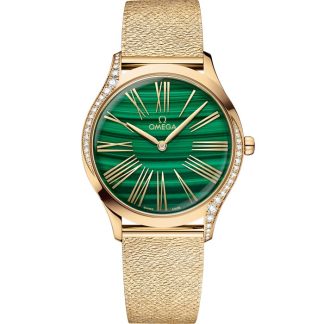 Omega De Ville Trésor 36 mm, ouro Moonshine™ em ouro Moonshine™ 428.55.36.60.99.003