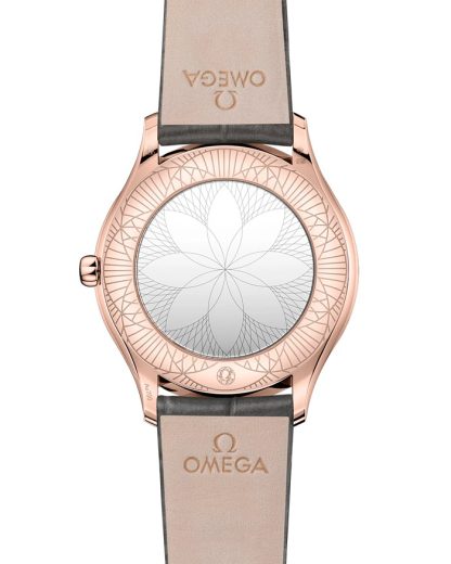 Omega De Ville Trésor 36 mm, ouro Sedna™ em bracelete de pele 428.58.36.60.02.001 - Image 2