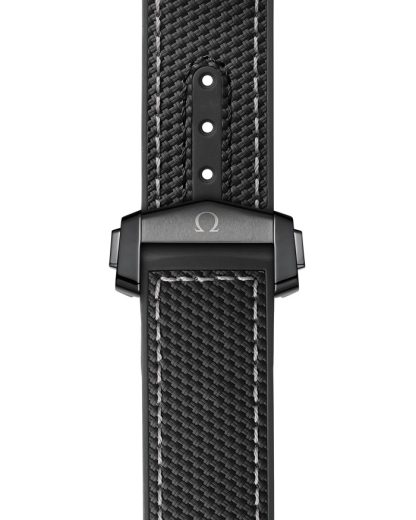 Omega Deep Black Seamaster PLANET OCEAN 600M 45,5 mm, cerâmica preta em bracelete de borracha 215.92.46.22.01.001 - Image 5