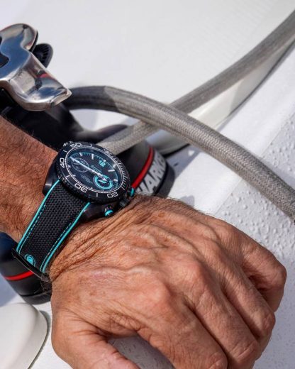 Omega ETNZ Deep Black Seamaster PLANET OCEAN 600M 45,5 mm, cerâmica preta em bracelete de borracha 215.92.46.51.01.003 - Image 3