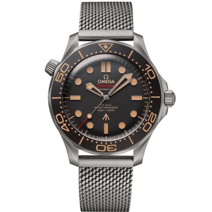 Omega Edição 007*** Seamaster Diver 300M 42 mm, titânio em titânio 210.90.42.20.01.001
