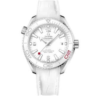 Omega Edição Limitada “Tokyo 2020” Seamaster PLANET OCEAN 600M 39,5 mm, aço em bracelete de pele 522.33.40.20.04.001