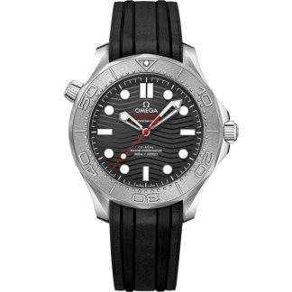 Omega Edição Nekton Seamaster Diver 300M 42 mm, aço em bracelete de borracha 210.32.42.20.01.002