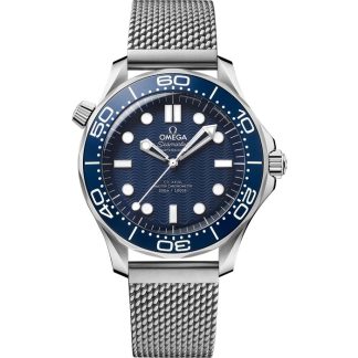 Omega James Bond 60th anniversary Seamaster Diver 300M 42 mm, aço em aço 210.30.42.20.03.002