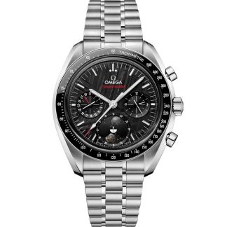 Omega Meteorite Speedmaster Moonphase 43 mm, aço em aço 304.30.43.52.01.001