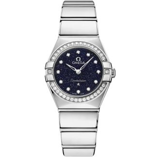 Omega Novidade Constellation 25 mm, aço em aço 131.15.25.60.53.002