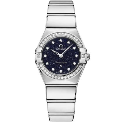 Omega Novidade Constellation 25 mm, aço em aço 131.15.25.60.53.002