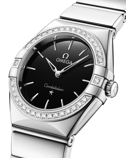 Omega Novidade Constellation 28 mm, aço em aço 131.15.28.60.01.001 - Image 5
