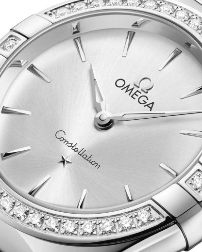 Omega Novidade Constellation 28 mm, aço em aço 131.15.28.60.02.001 - Image 4