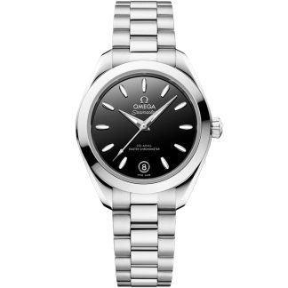 Omega Novidade Seamaster Aqua Terra 150M 30 mm, aço em aço 220.10.30.20.01.001