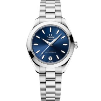 Omega Novidade Seamaster Aqua Terra 150M 30 mm, aço em aço 220.10.30.20.03.001