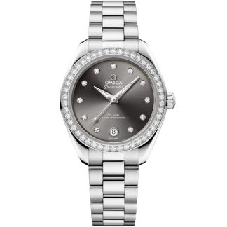 Omega Novidade Seamaster Aqua Terra 150M 30 mm, aço em aço 220.15.30.20.56.001