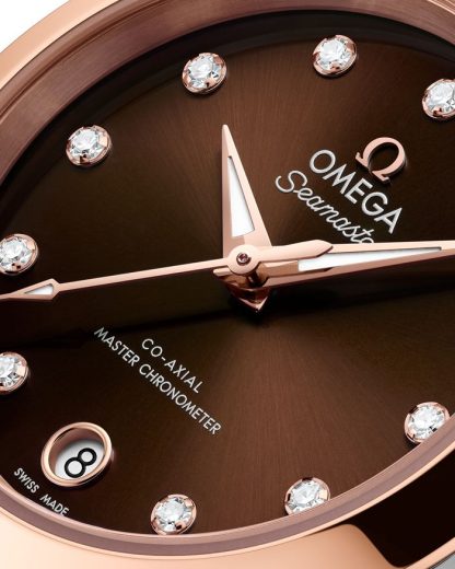Omega Novidade Seamaster Aqua Terra 150M 30 mm, aço - ouro Sedna™ em aço - ouro Sedna™ 220.20.30.20.63.001 - Image 4