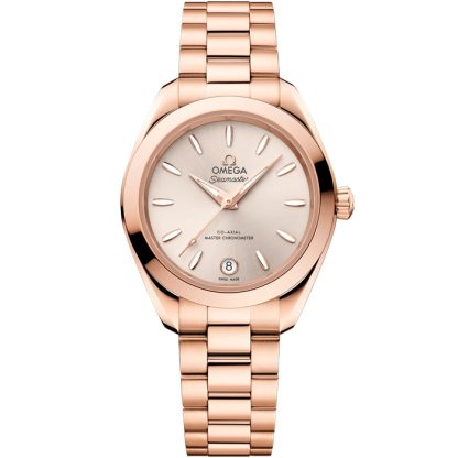 Omega Novidade Seamaster Aqua Terra 150M 30 mm, ouro Sedna™ em ouro Sedna™ 220.50.30.20.09.001